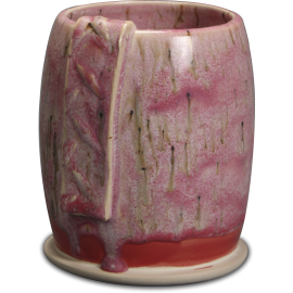 SW-177 Raspberry Over SW-155 Shipwreck Stoneware Combination SW-177 Raspberry Over SW-155 Shipwreck Stoneware Combination